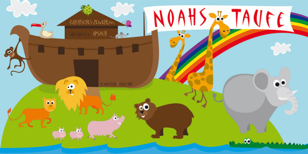 Taufkarte Noah