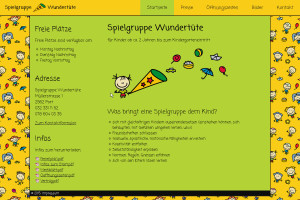 screenshot von spielgruppewundertuete.ch